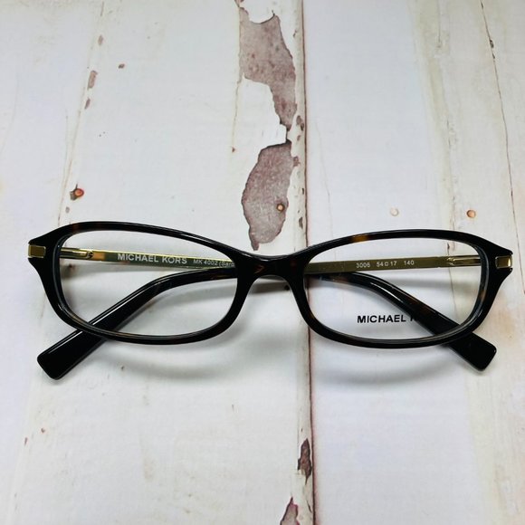 Michael Kors Rectangular Brown Eyeglasses Glasses Frames W/Box NWOT - Picture 13 of 13